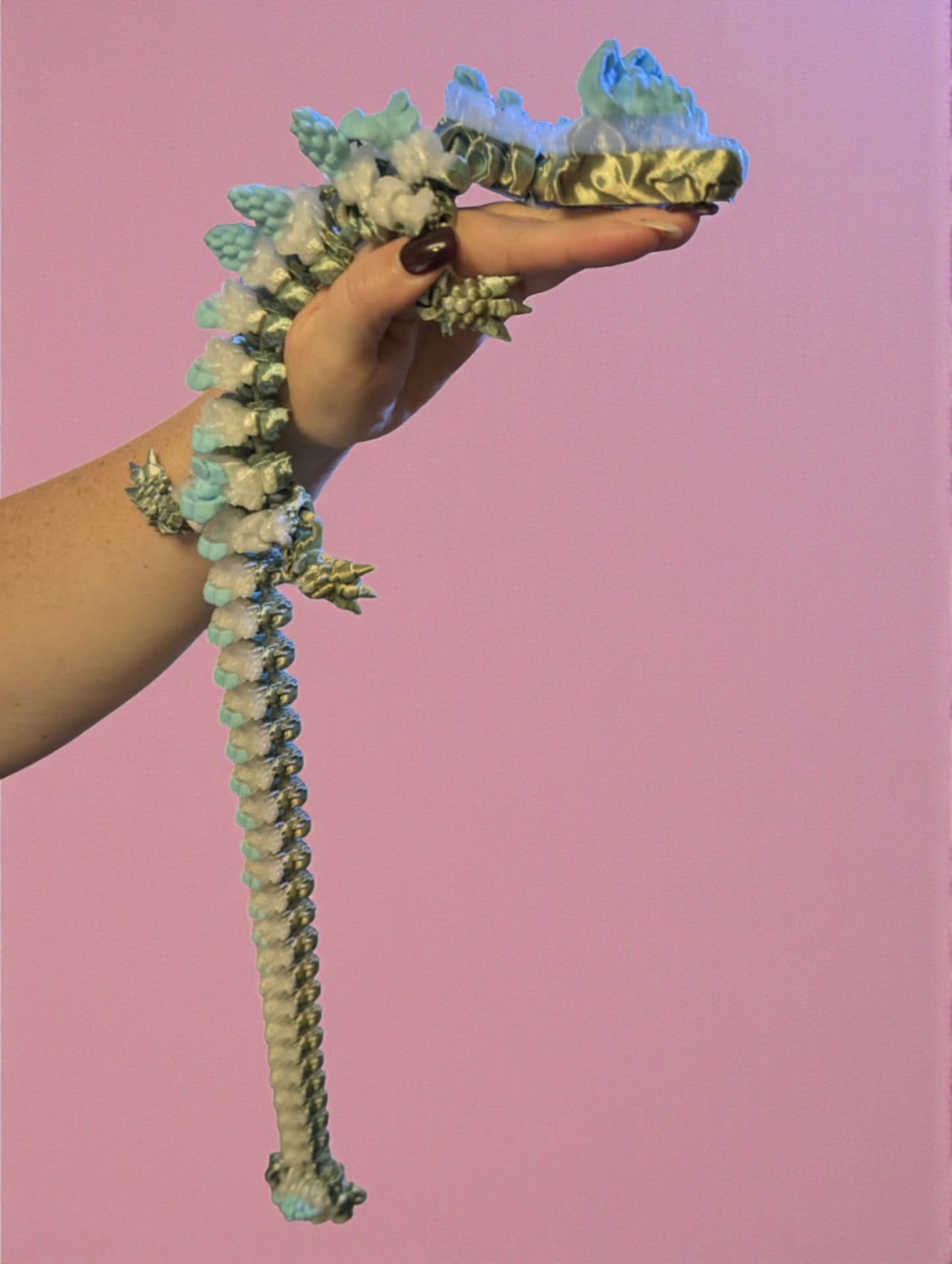 SNOW CRYSTAL ARTICULATED DRAGON