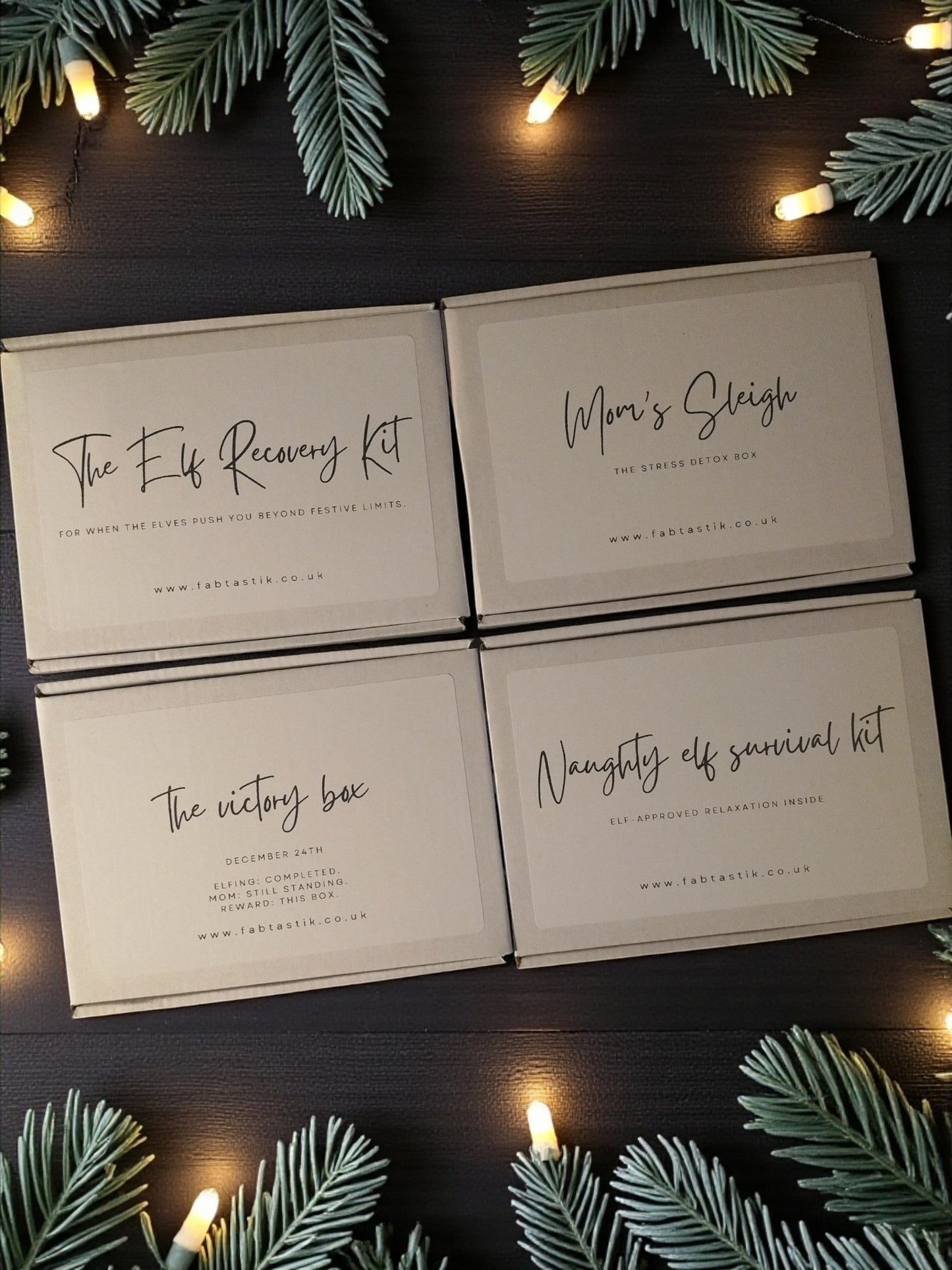 MINI PAMPER HAMPER - Christmas Themed